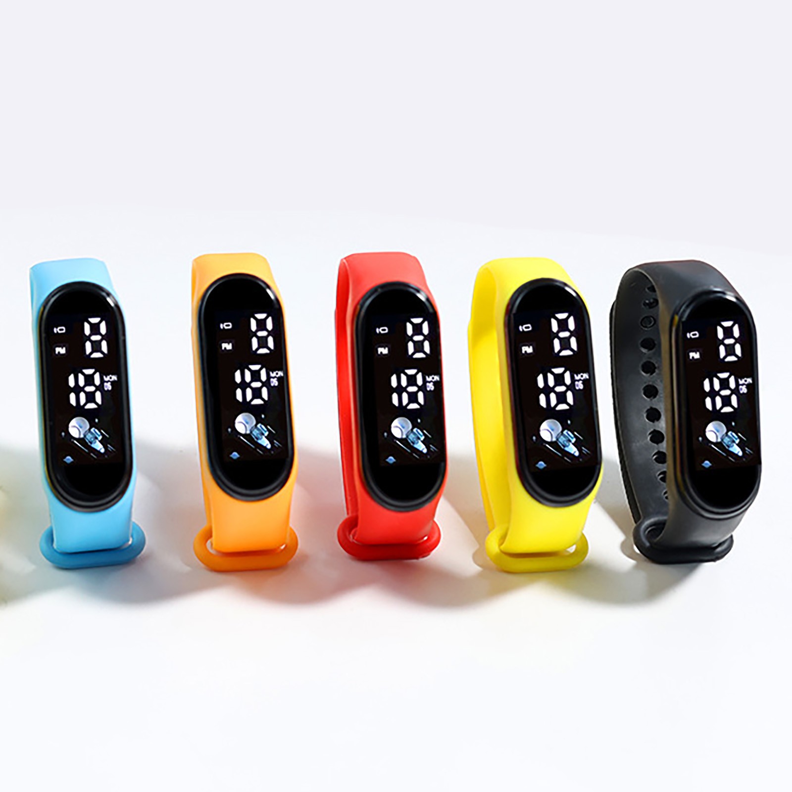 Smart Watch Kids - かわいいスマートウォッチ子供用ファッションアウトドア防水スポーツキッズウォッチ男の子女の子デジタル腕時計シリコンmontre enfant