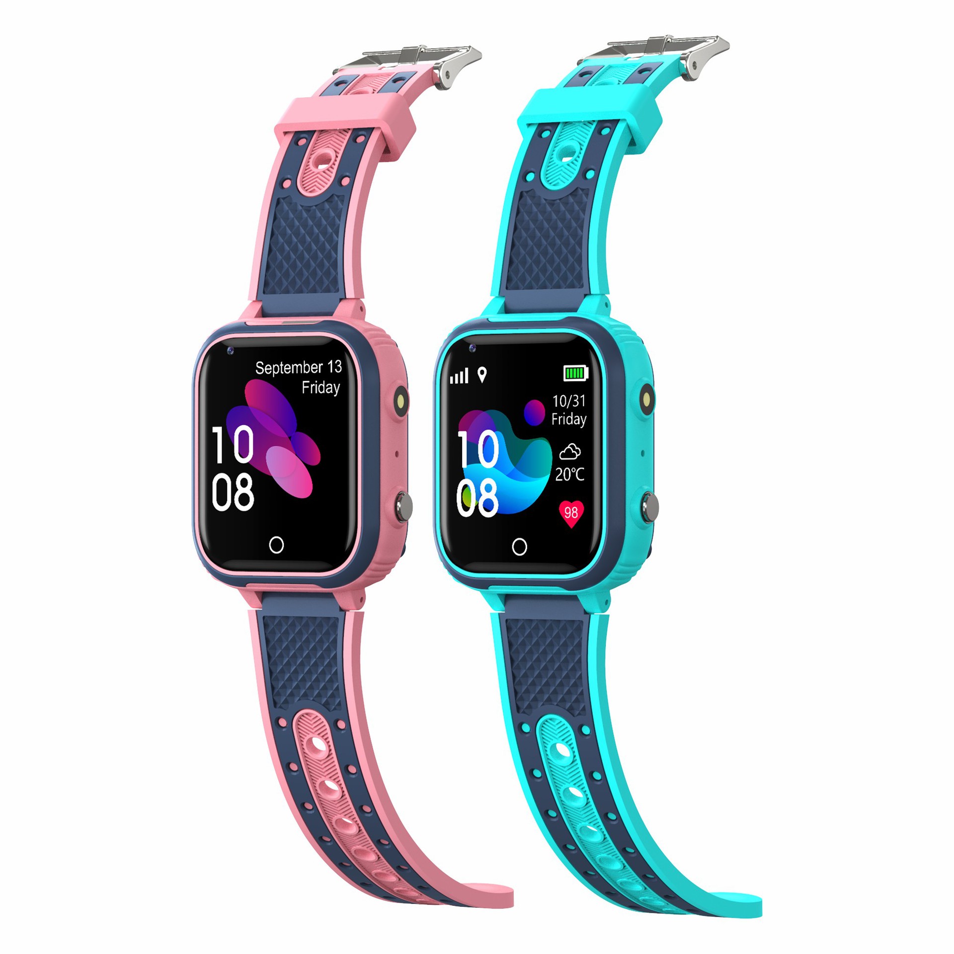 Smart Watch Kids - 子供用スマートウォッチ カメラ モニター トラッカー 位置情報 電話機能付き腕時計