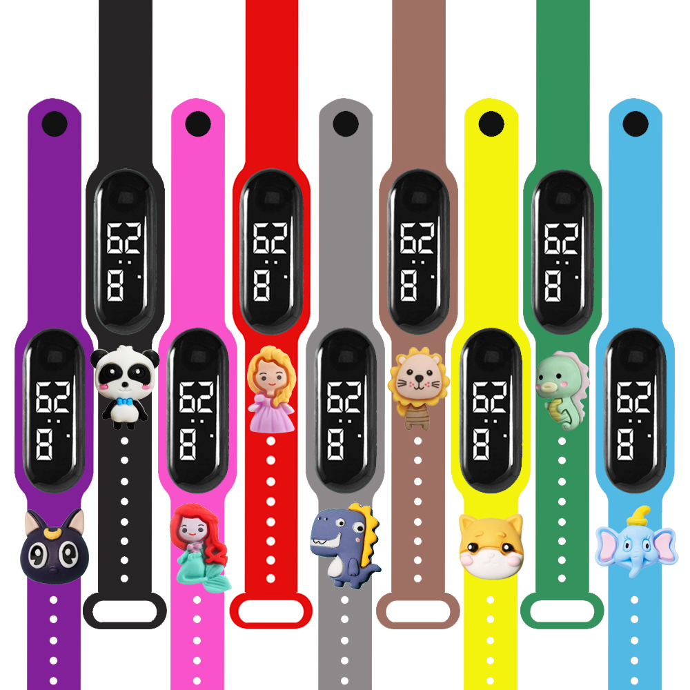 多色スマートウォッチ 子供用 男の子 女の子 ファッション  - Smart Watch Kids のレビューと価格