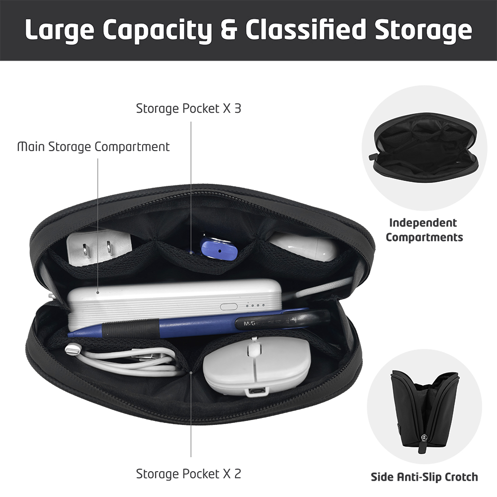 家庭用電子機器収納オーガナイザーバッグ |   USBケーブ - Electronics Home Gadgets のレビューと価格