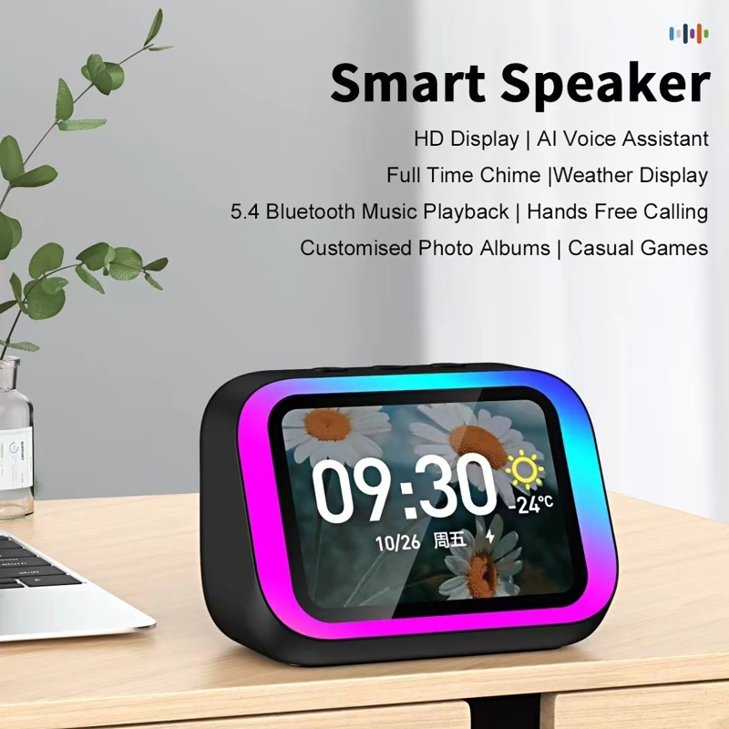 AI音声アシスタント Bluetoothスピーカー RGBカ - Electronics Home Gadgets のレビューと価格