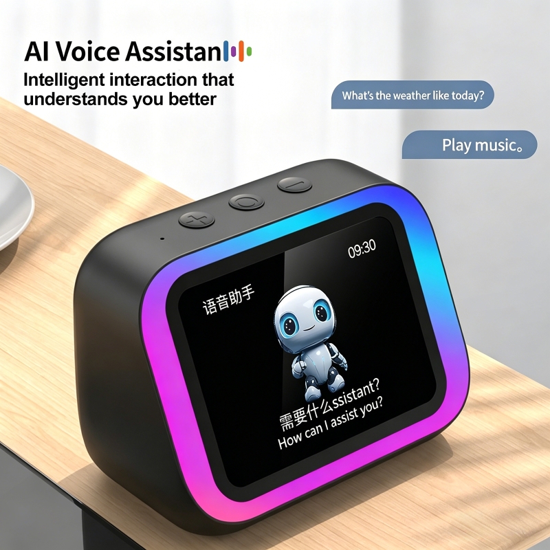 AI音声アシスタント Bluetoothスピーカー RGBカ - Electronics Home Gadgets のレビューと価格