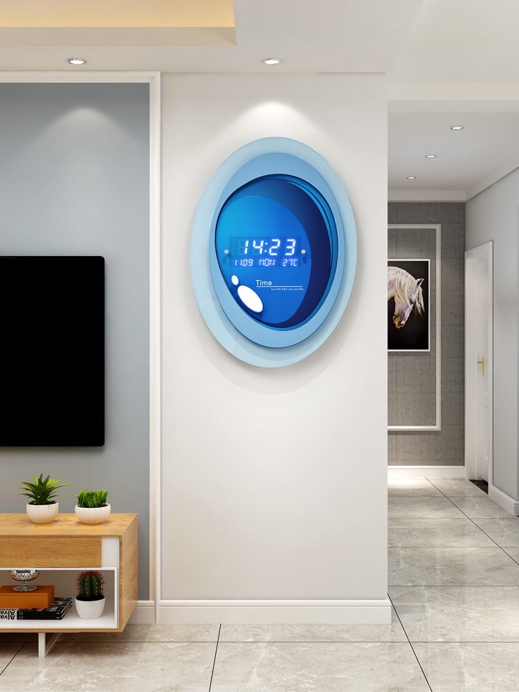電子壁掛け時計,リビングルーム用パーペチュアルカレンダー,モ - Electronics Home Gadgets のレビューと価格