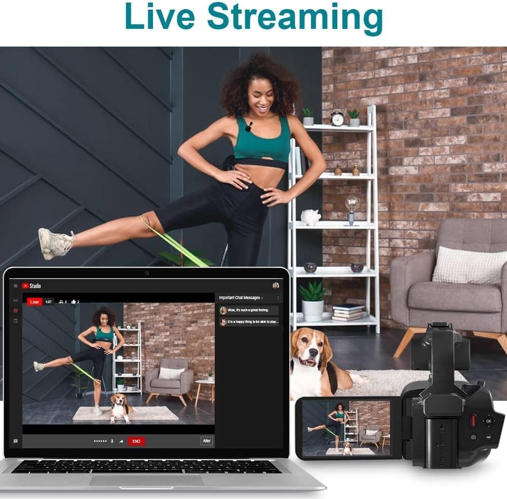 4Kプロフェッショナルビデオカメラ 写真撮影用 64MPウル - Electronics Home Gadgets のレビューと価格