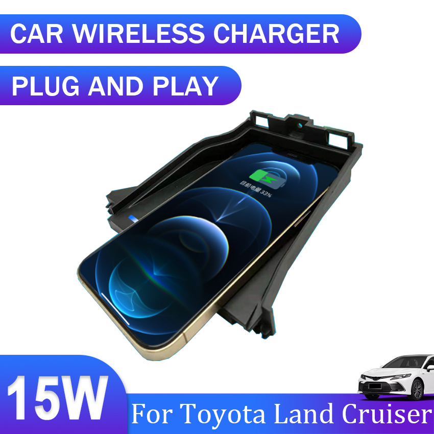 15 ワット車 QI ワイヤレス充電器電話充電器急速充電器充 - Wireless Phone Charger Pad のレビューと価格