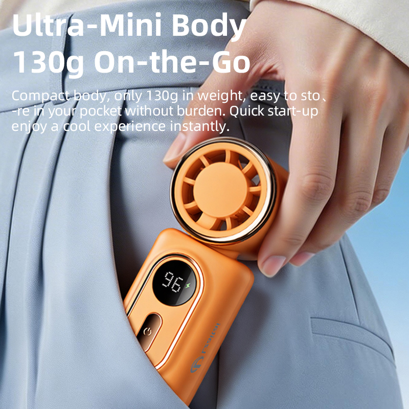 ミニファン ハンドヘルド小型ポータブルファン 冷却ターボ 5 - Electronics Home Gadgets のレビューと価格