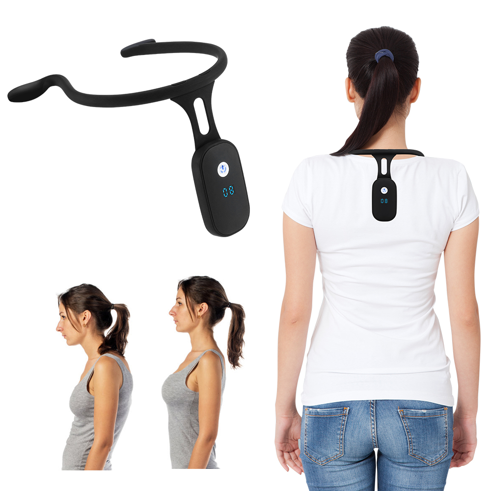 姿勢調整器 LCD ディスプレイ シリコン製バックブレース  - Smart Posture Sensor のレビューと価格