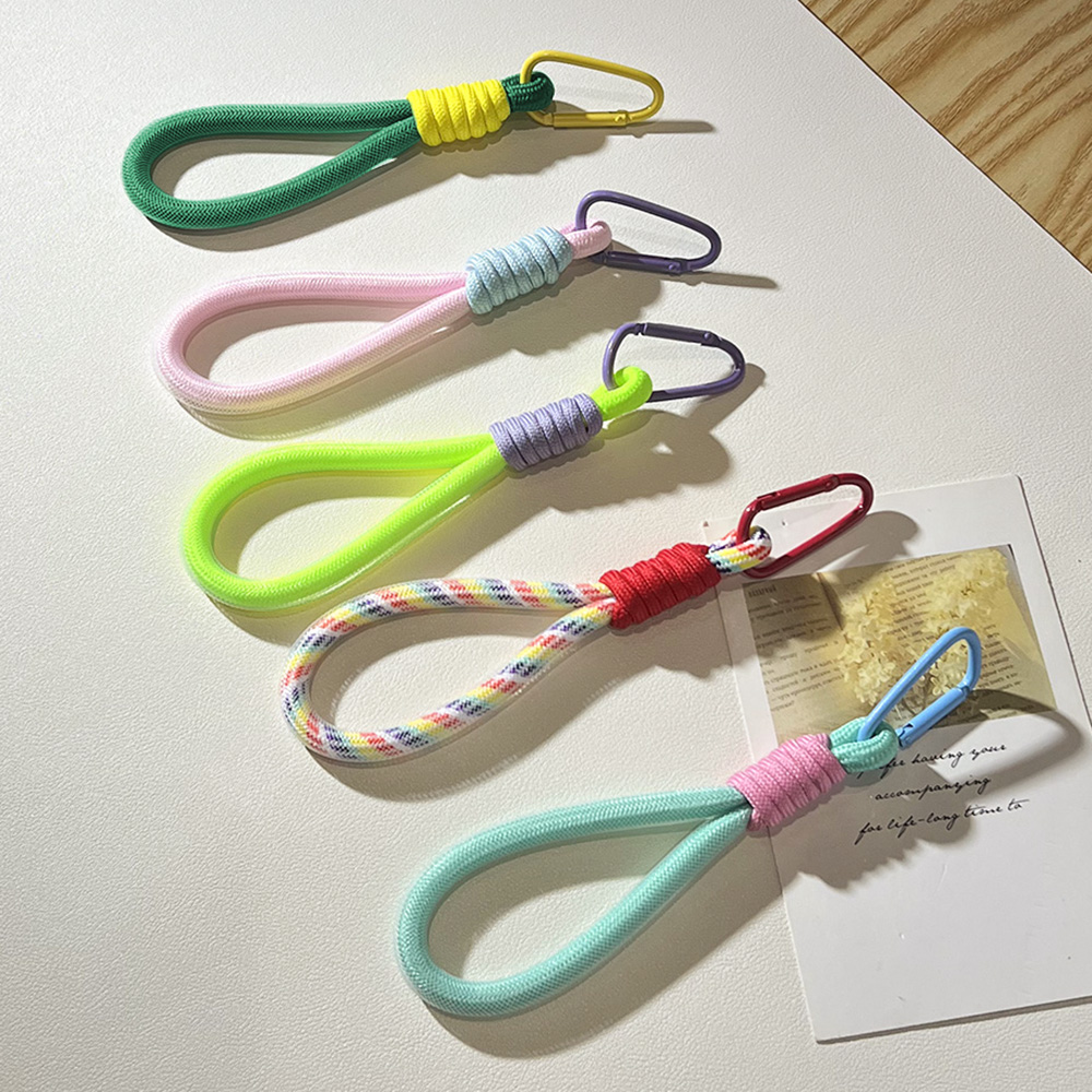 メッシュランドヤード蛍光ペンダント携帯電話バッグロープキーホ - Mobile Electronics Gadgets のレビューと価格