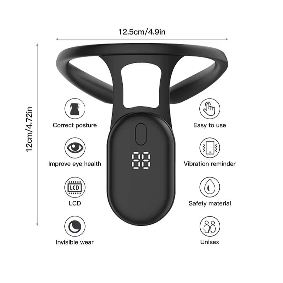 スマート姿勢コレクター Miicro 振動姿勢トレーニングリ - Smart Posture Sensor のレビューと価格