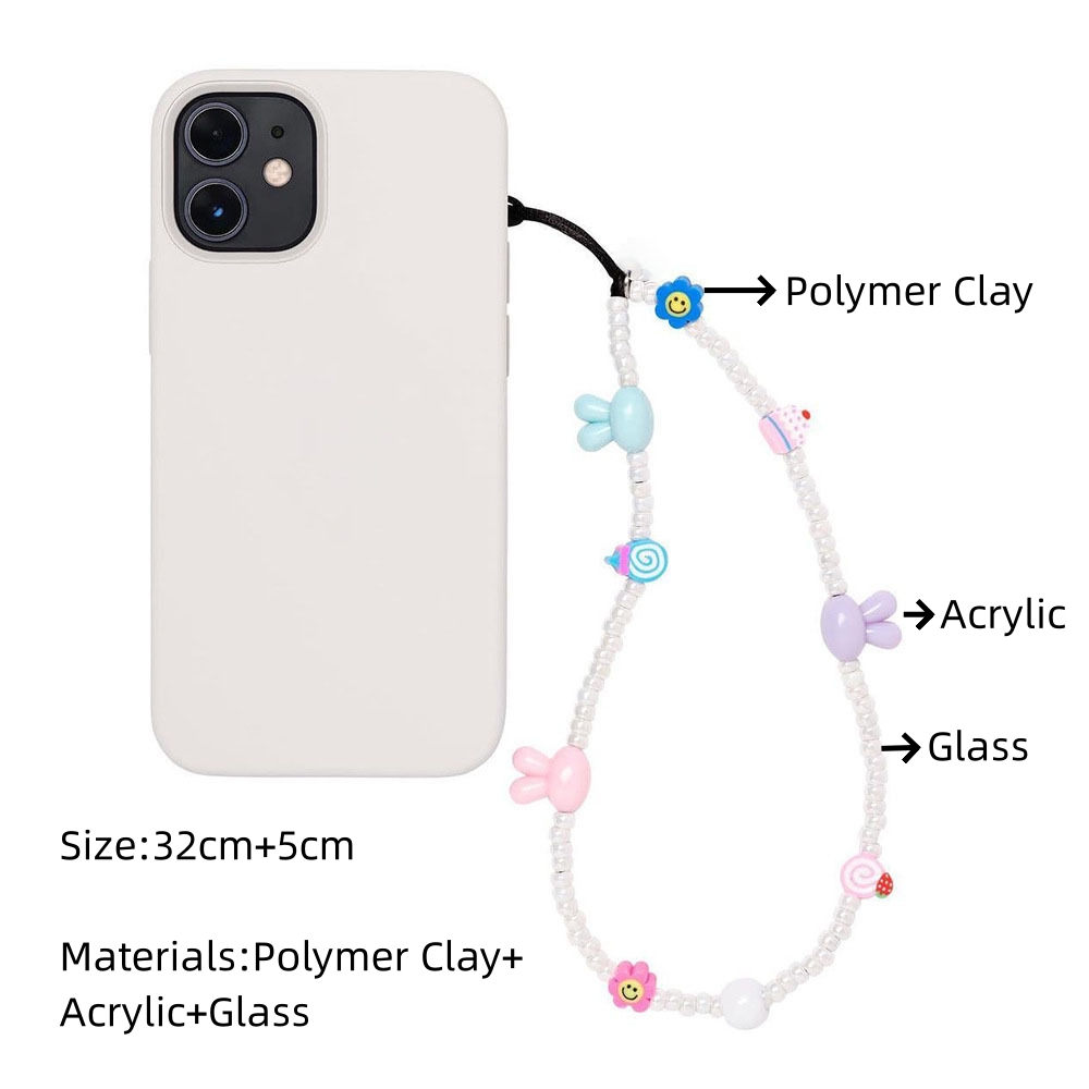 Hlook-ウサギの電話ストラップ,女性用,携帯電話ストラッ - Mobile Electronics Gadgets のレビューと価格