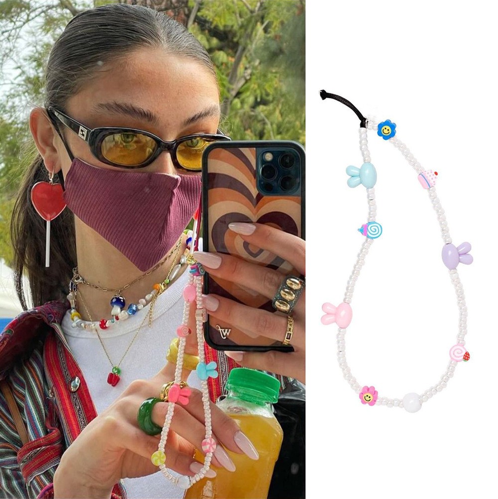 Hlook-ウサギの電話ストラップ,女性用,携帯電話ストラッ - Mobile Electronics Gadgets のレビューと価格