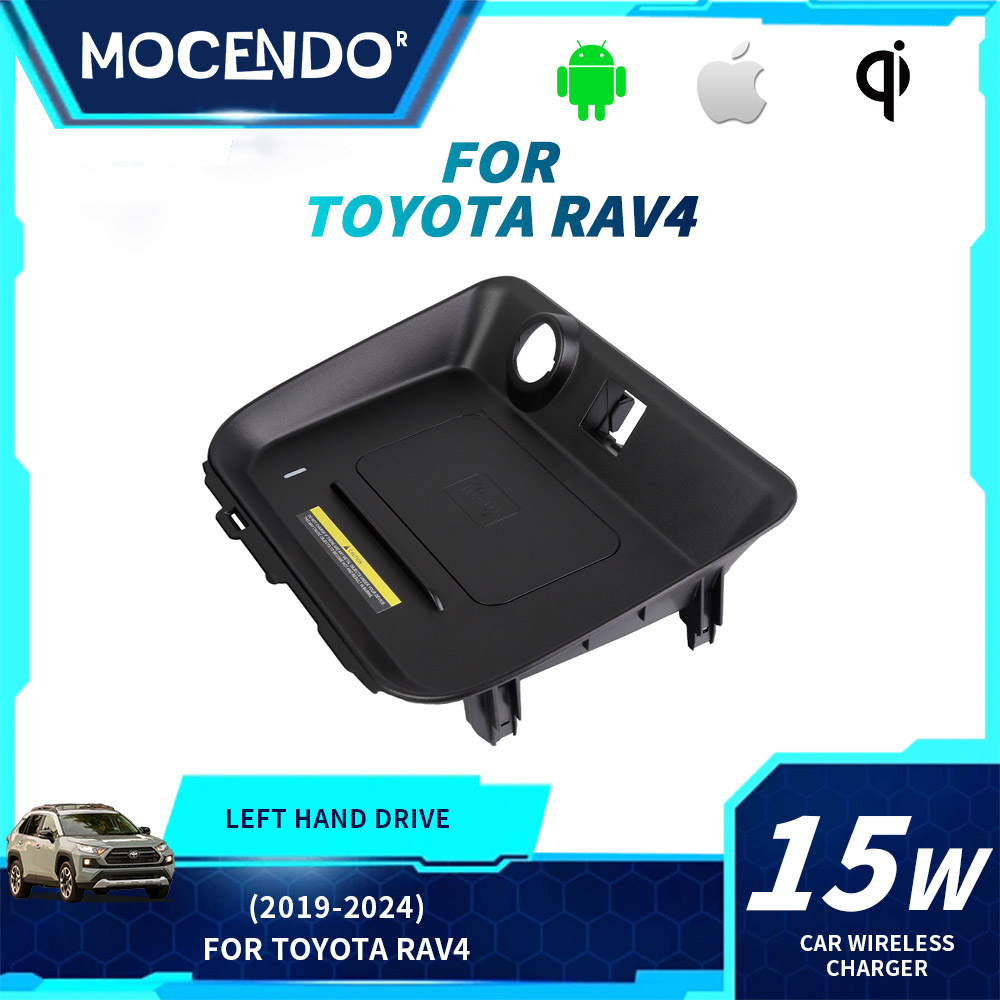 トヨタRAV4 15Wワイヤレス充電器 車載スマホホルダーパ - Wireless Phone Charger Pad のレビューと価格