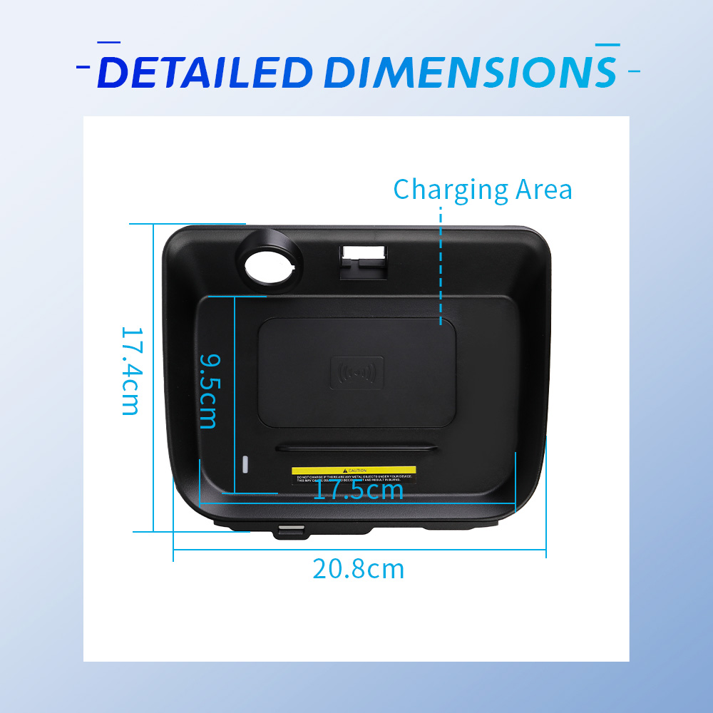 トヨタRAV4 15Wワイヤレス充電器 車載スマホホルダーパ - Wireless Phone Charger Pad のレビューと価格