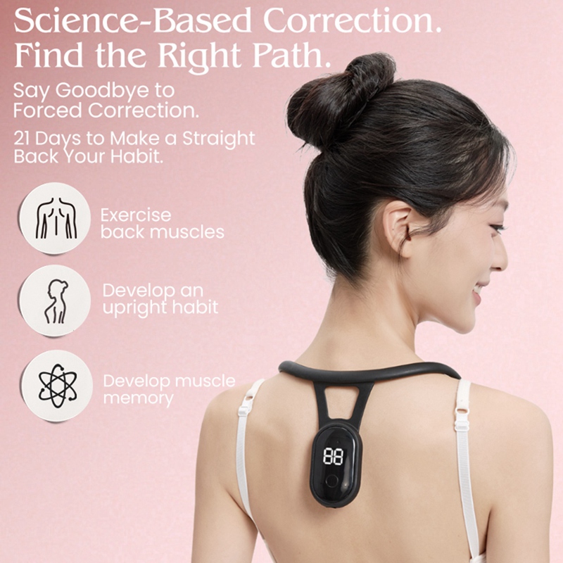 スマート姿勢矯正器 マイクロ振動姿勢トレーニングリマインダー - Smart Posture Sensor のレビューと価格