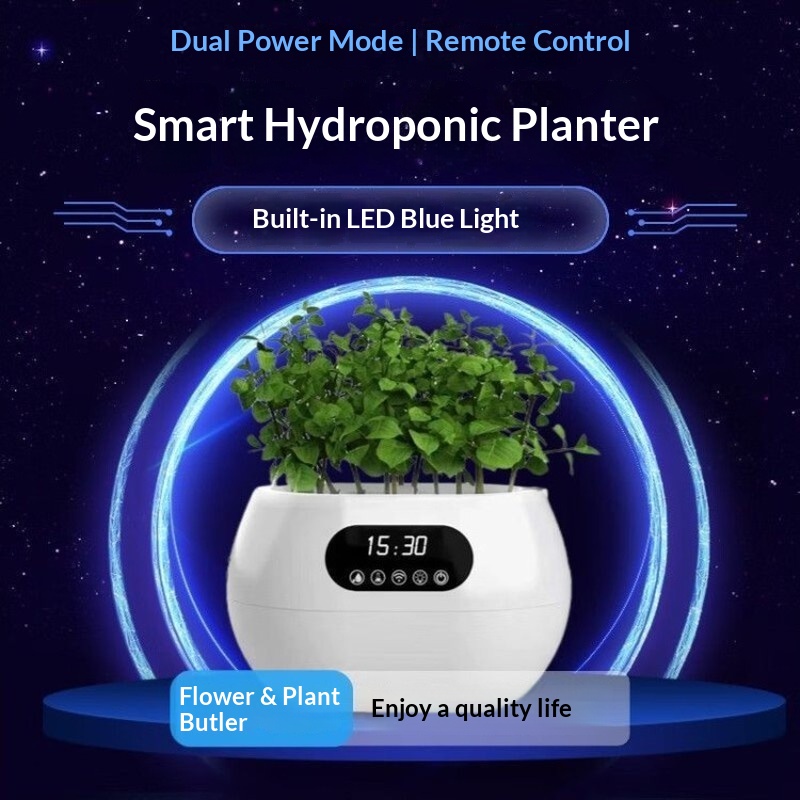 AIインテリジェント植木鉢 自動給水 栄養補給 スマホ遠隔操 - Electronic Gift のレビューと価格