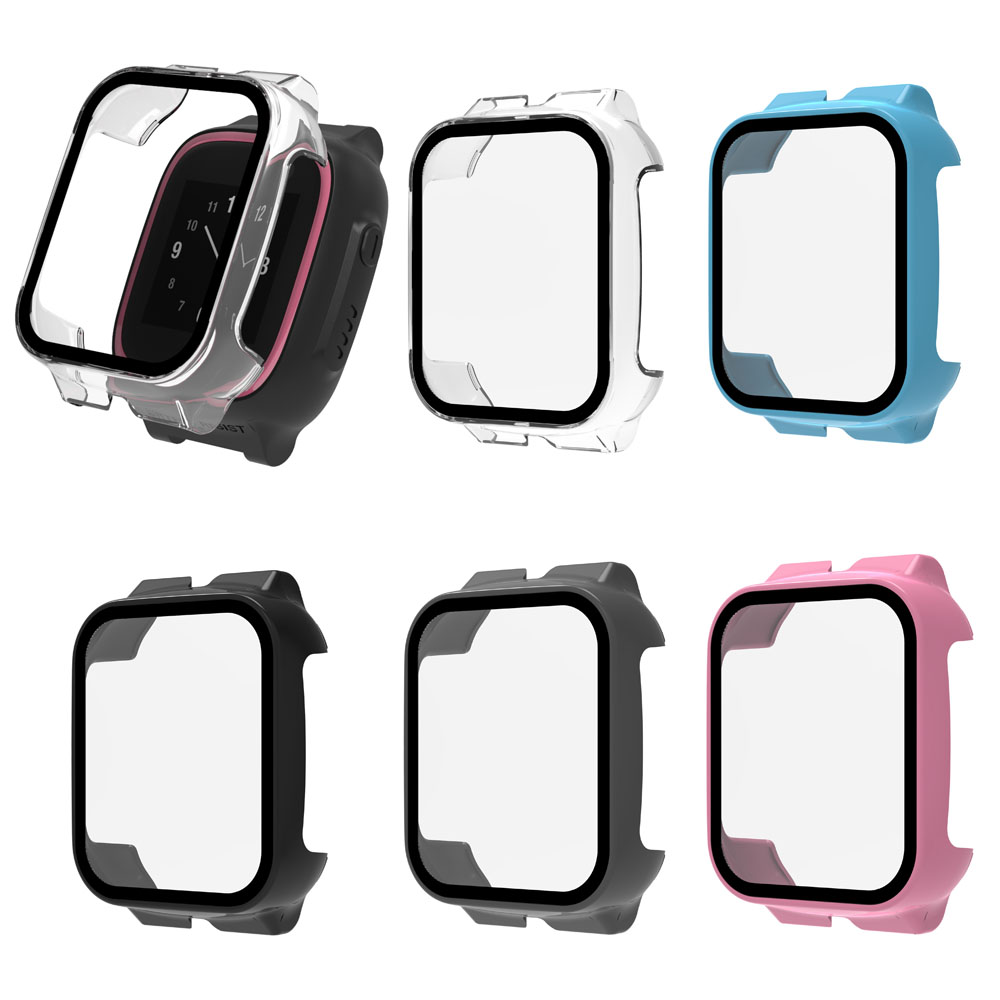 ハードエッジシェルフルスクリーンガラスプロテクターフィルムフ - Smart Watch Kids のレビューと価格